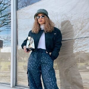 Moon River Bomber Jacket XS